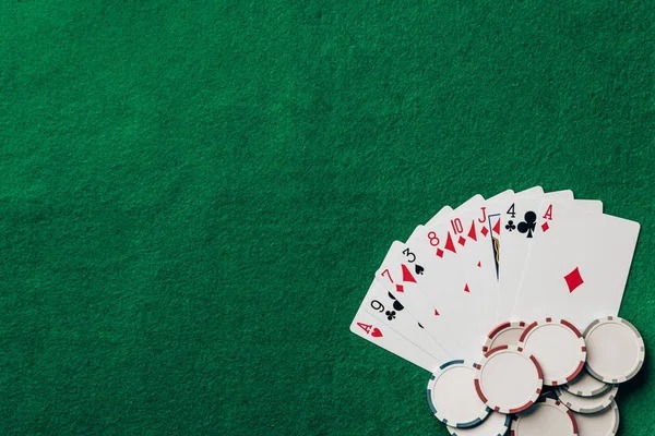 Live casino table with multiple camera angles and dealer